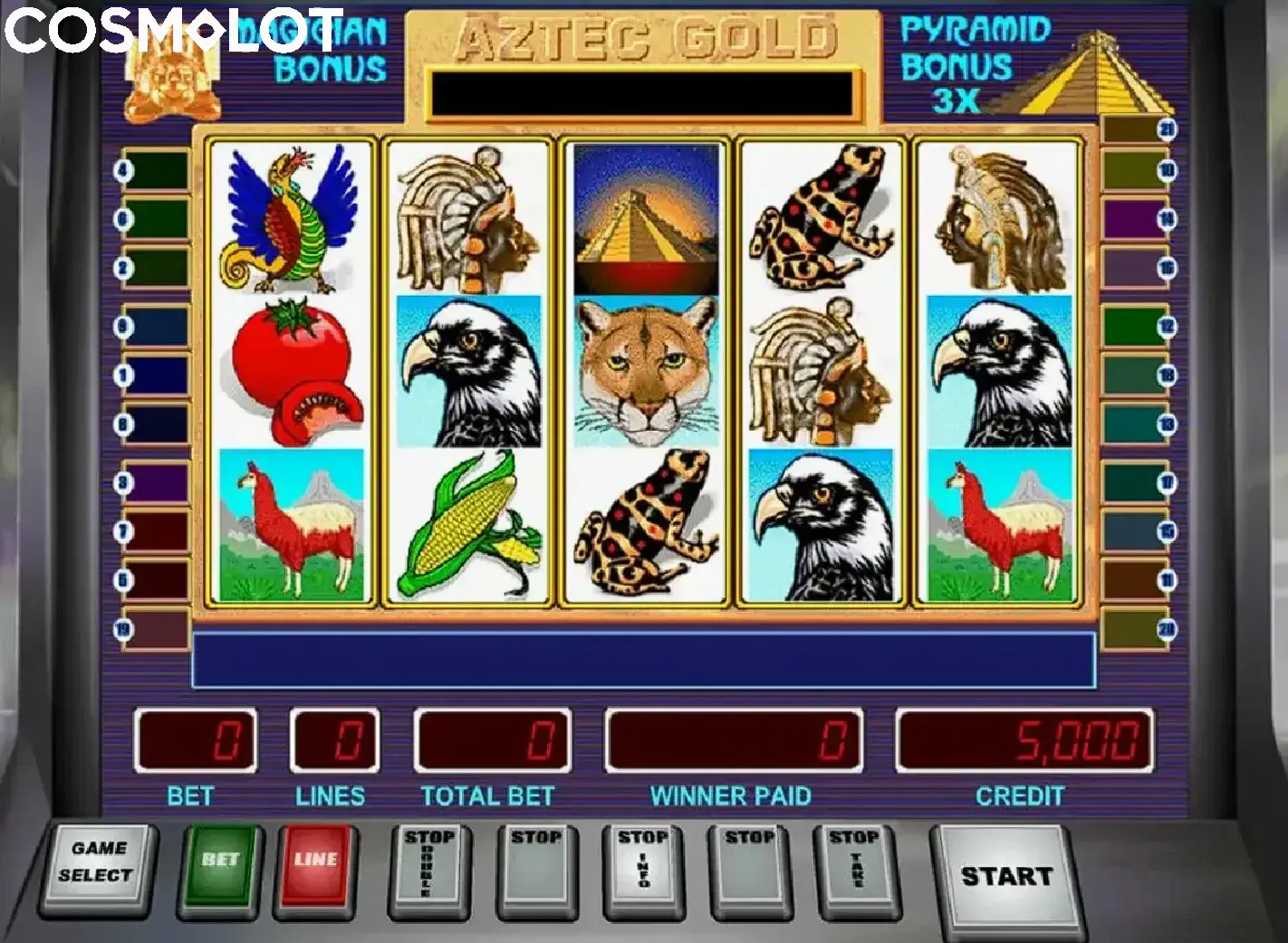 aztec gold demo